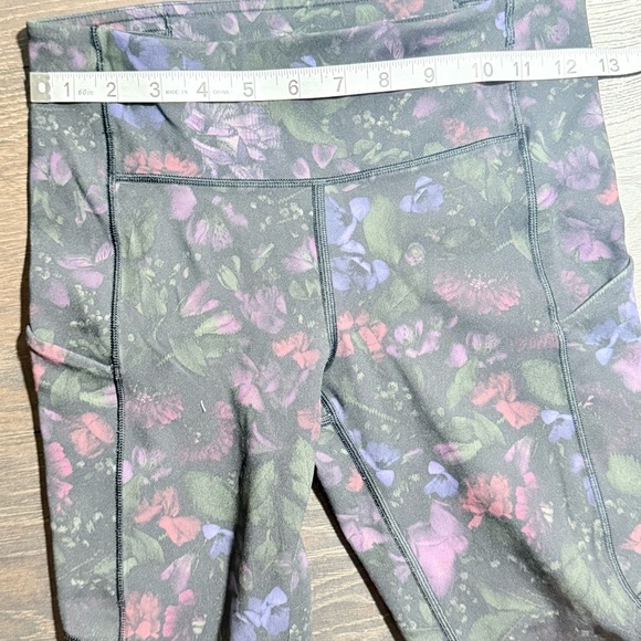 lululemon athletica Black and Purple Leggings - Picture 8 of 10